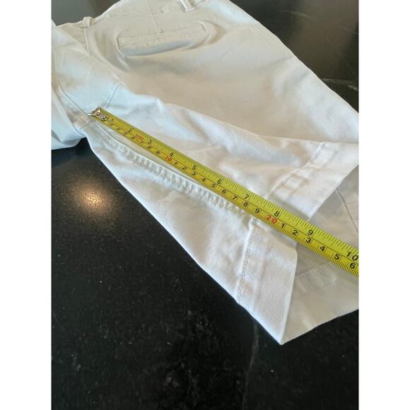 LOFT OUTLET White Monroe Bermuda shorts 8 - Picture 9 of 11